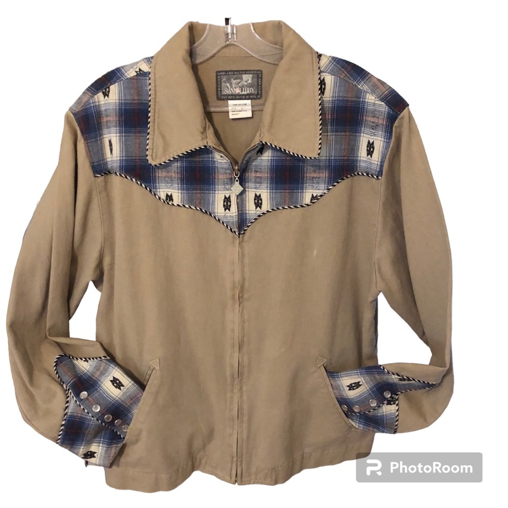 Sam Libby zip up jacket with pockets L